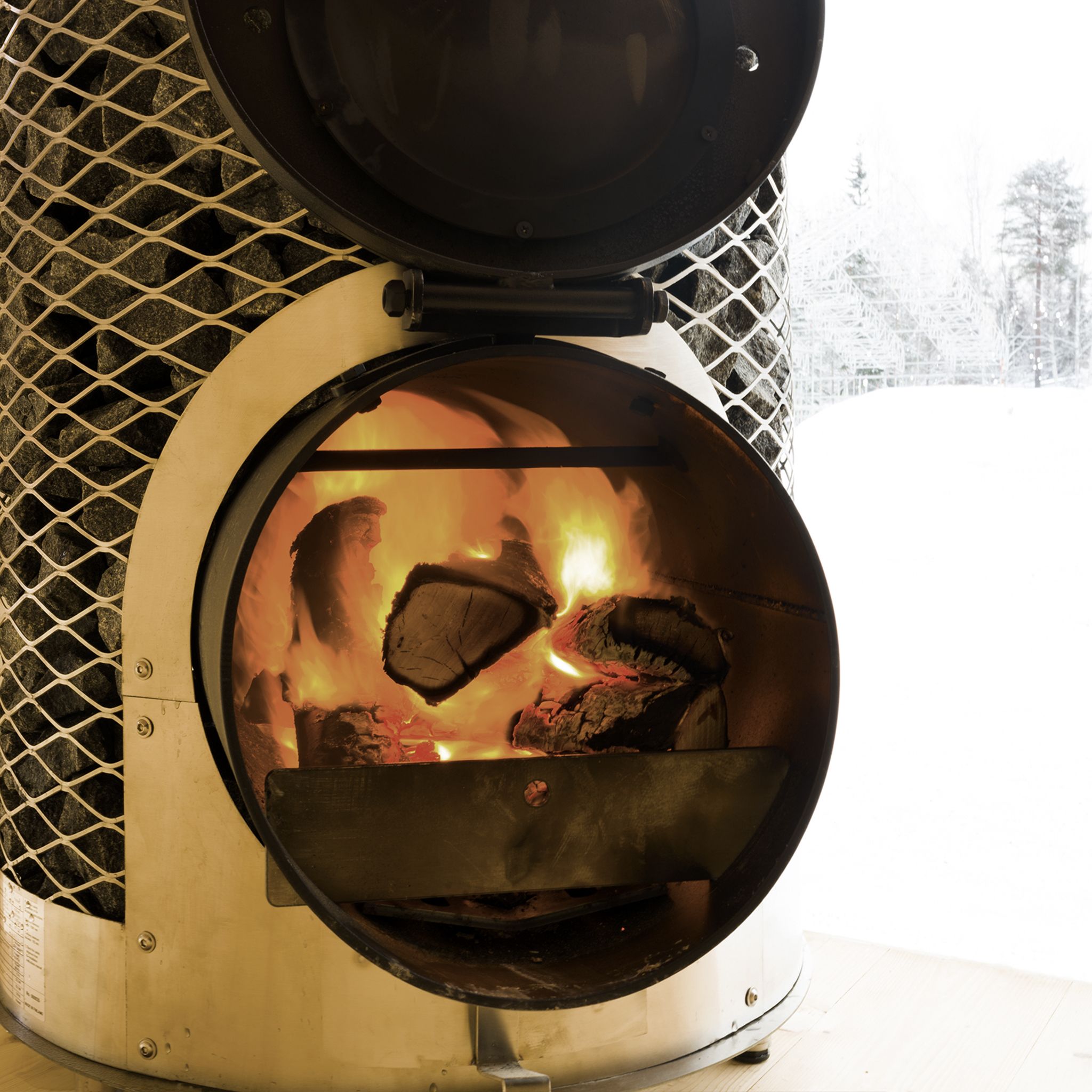 IKI Wood-burning stove